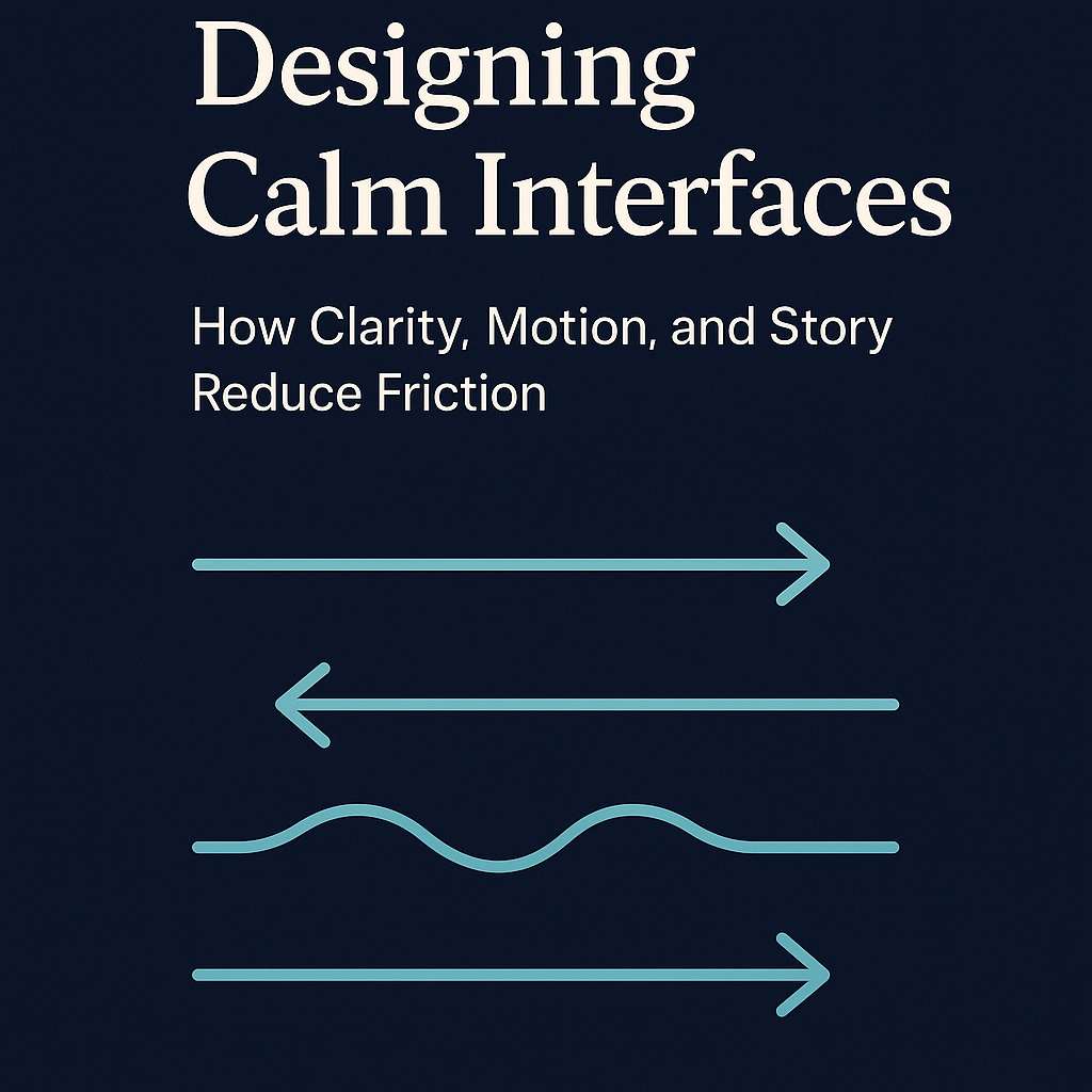 image designing calm interfaces